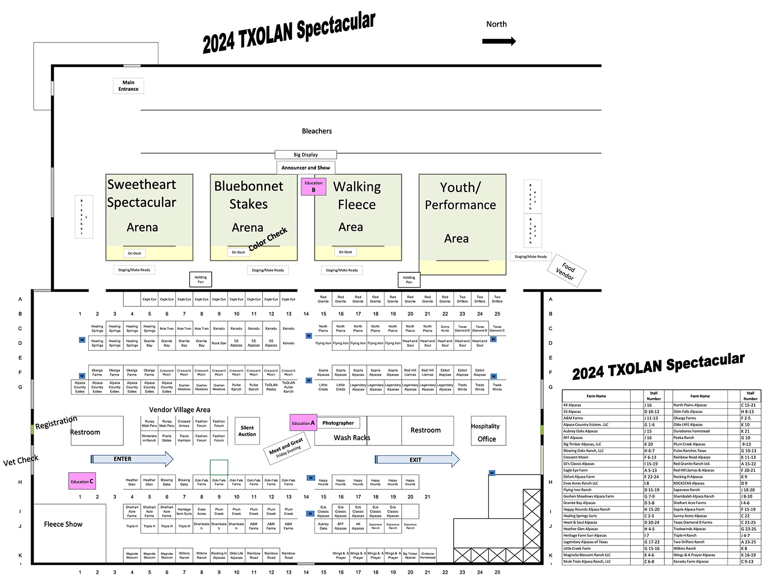 Event Map - Tap or Click to Enlarge